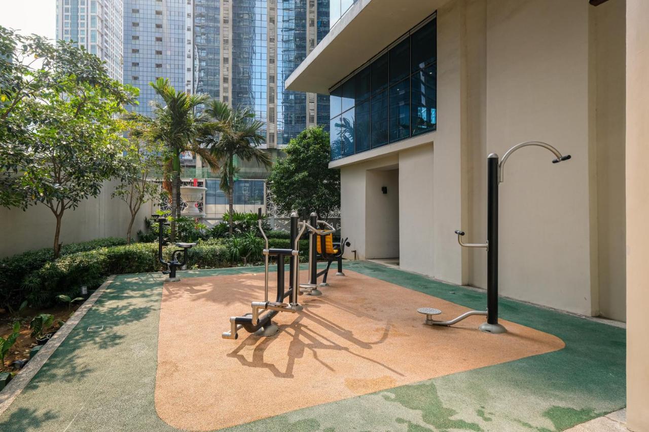 Cityscape View 2Br In Uptown Bgc W 200Mbps Wifi ตากิก ภายนอก รูปภาพ