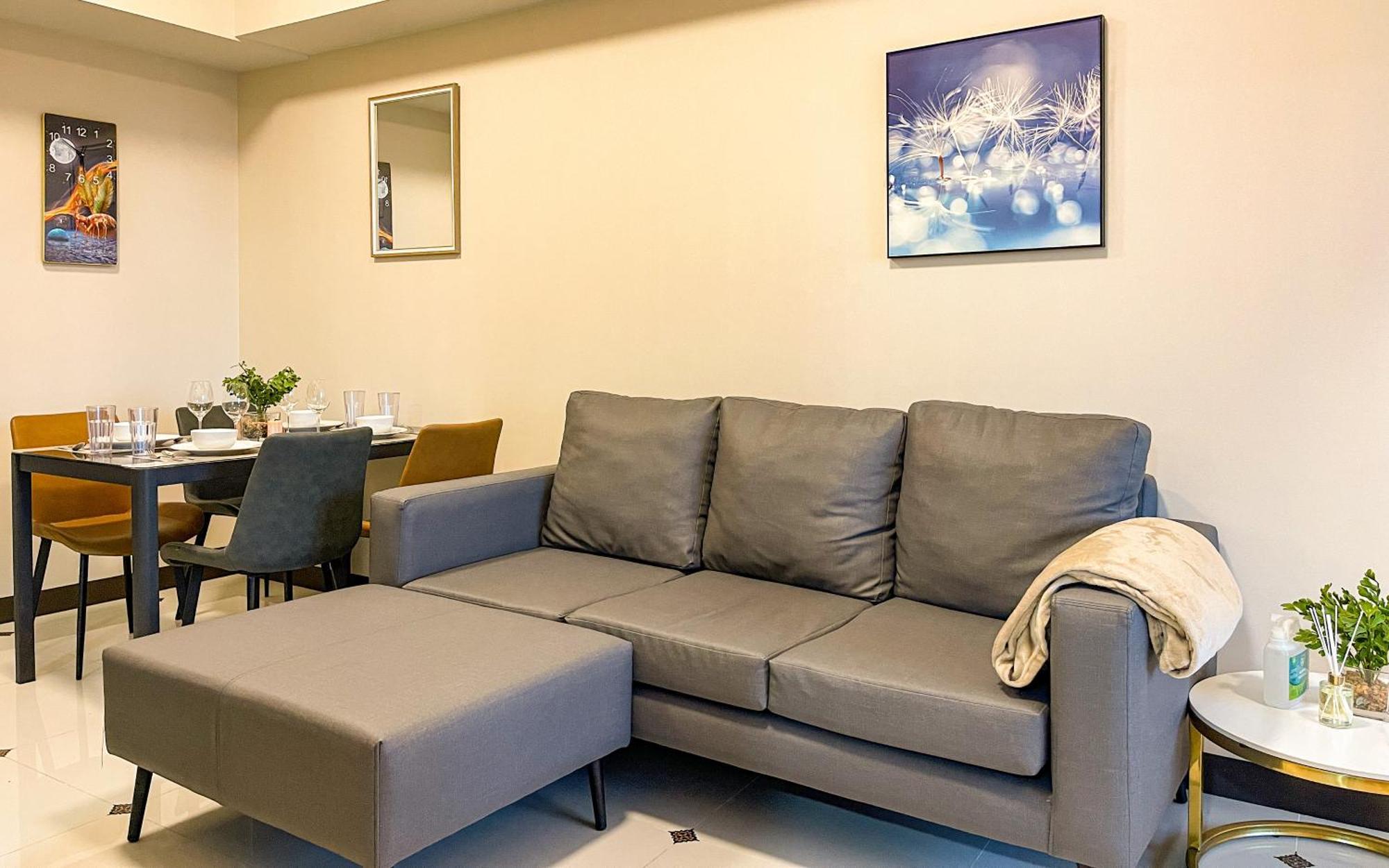 Cityscape View 2Br In Uptown Bgc W 200Mbps Wifi ตากิก ภายนอก รูปภาพ